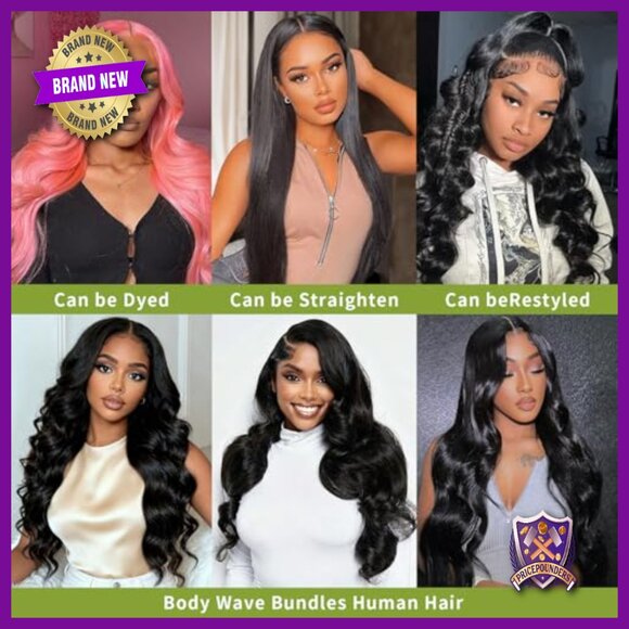12A Body Wave Human Hair Extensions 4 Bundles Brazilian Virgin Hair main image 6